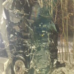 Połęczyno – ciężarówka uderzyła w drzewo